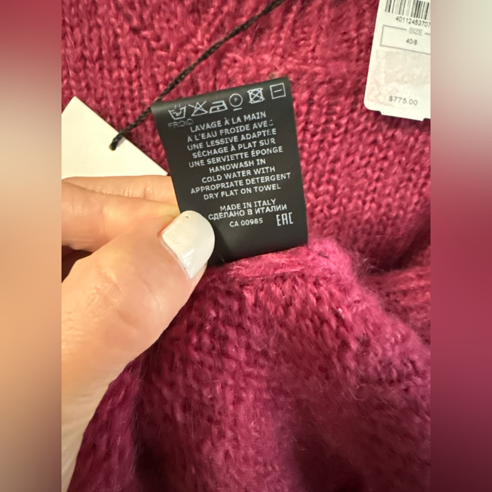 Isabel Marant Elise Blouson Sleeve Sweater
In Raspberry - Picture 7 of 7